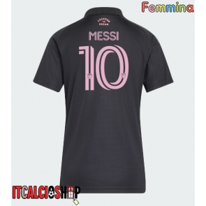 Inter Miami Lionel Messi #10 Seconda Maglia Femmina 2026-27 Manica Corta